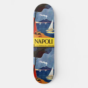 Vintage Travel Napoli Naples Italy skateboards