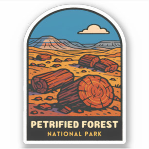 Vintage Travel Petrified Forest National Park