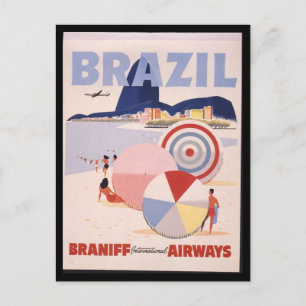 Vintage Travel Postcard