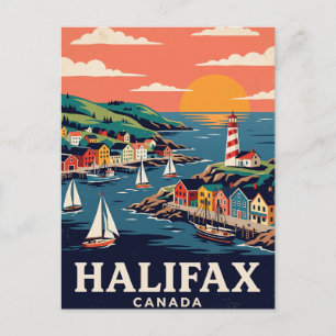 Vintage Travel Postcard Halifax Canada