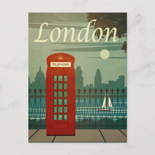 Vintage Travel Postcard - London (Front)