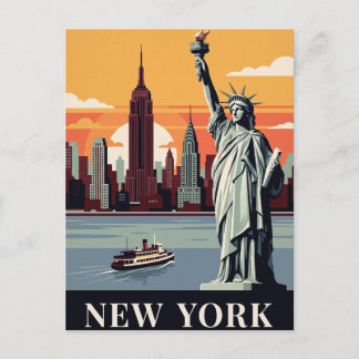 Vintage Travel Postcard | New York