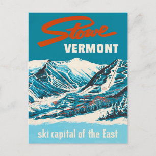 Vintage Travel Postcard - Stowe Vermont