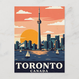 Vintage Travel Postcard Toronto Canada