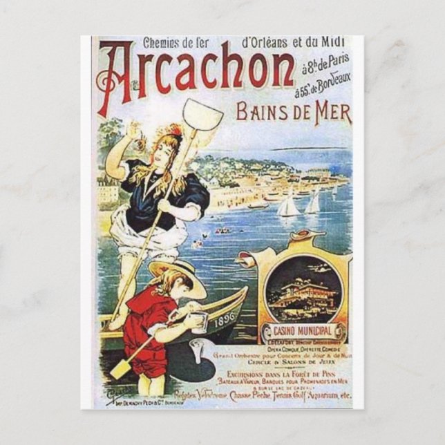 Vintage Travel Postcards (Front)