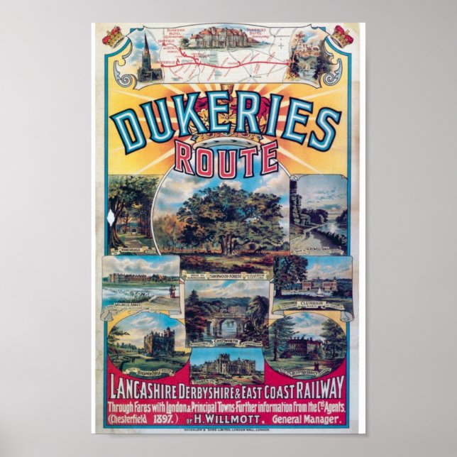 Vintage Travel Poster (Front)