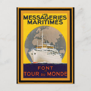Vintage Travel Poster 22 Postcard