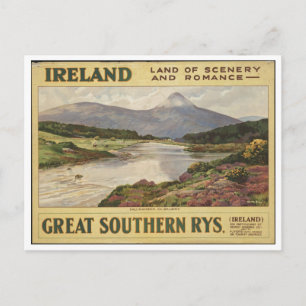 Vintage Travel Poster Ad Retro Prints Postcard