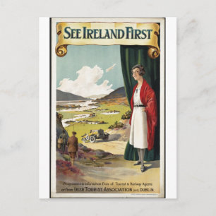 Vintage Travel Poster Ad Retro Prints Postcard