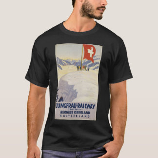 Vintage Travel Poster Ad Retro Prints T-Shirt