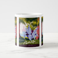 Vintage Travel Poster Art, Discover Puerto Rico!