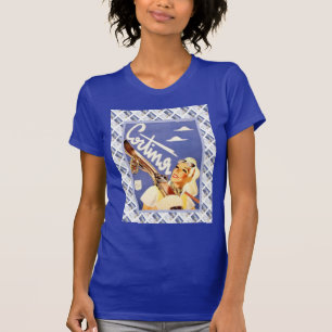 Vintage travel poster, Cortina T-Shirt