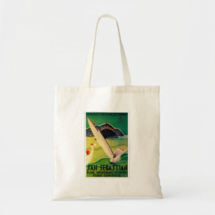 Vintage Travel Poster Donostia San Sebastian Tote Bag