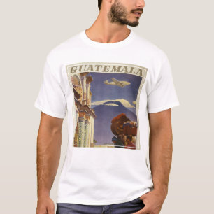 Vintage Travel Poster For Guatemala T-Shirt