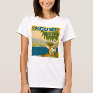 Vintage Travel Poster For Jamaica T-Shirt