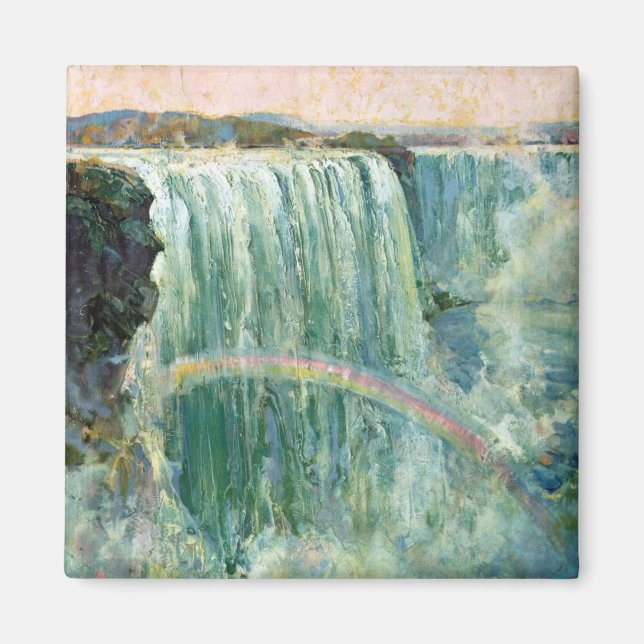 Vintage Travel Poster For Niagara Falls Magnet (Front)