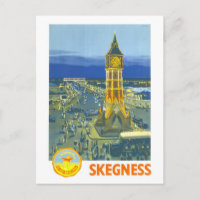 Vintage Travel Poster for Skegness