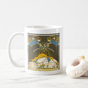 Vintage Travel Poster For The Ephrata Cloister Coffee Mug