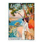 Vintage Travel Poster - France Nice Cote d'Azur