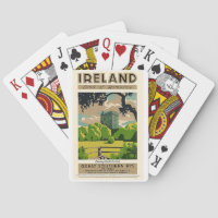 Vintage Travel Poster Ireland Blarney Castle