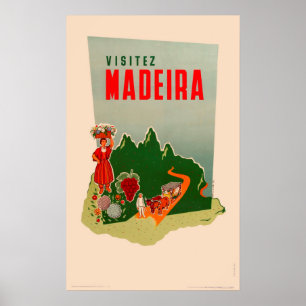 Vintage Travel Poster - Madeira