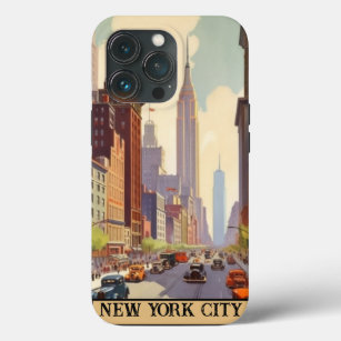 Vintage Travel Poster New York City Case-Mate iPhone Case