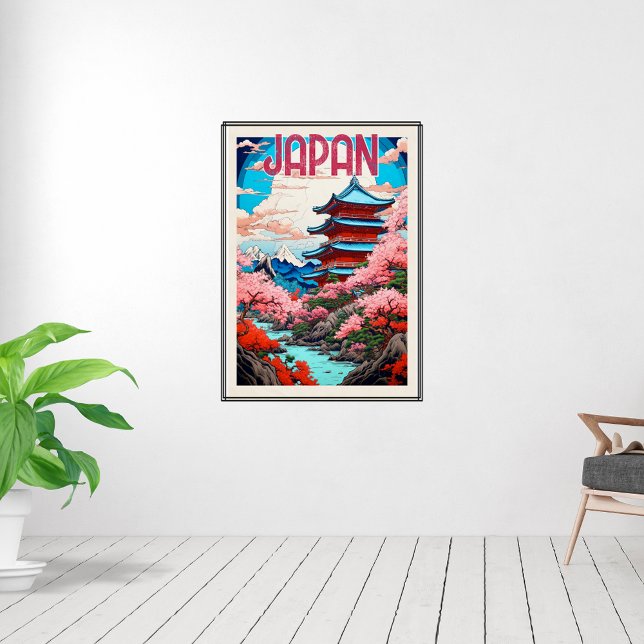 Vintage Travel Poster of Japan (Creator Uploaded)