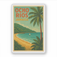 Vintage Travel Poster of Ocho Rios - Jamaica