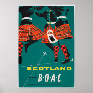 Vintage Travel Poster - Scotland