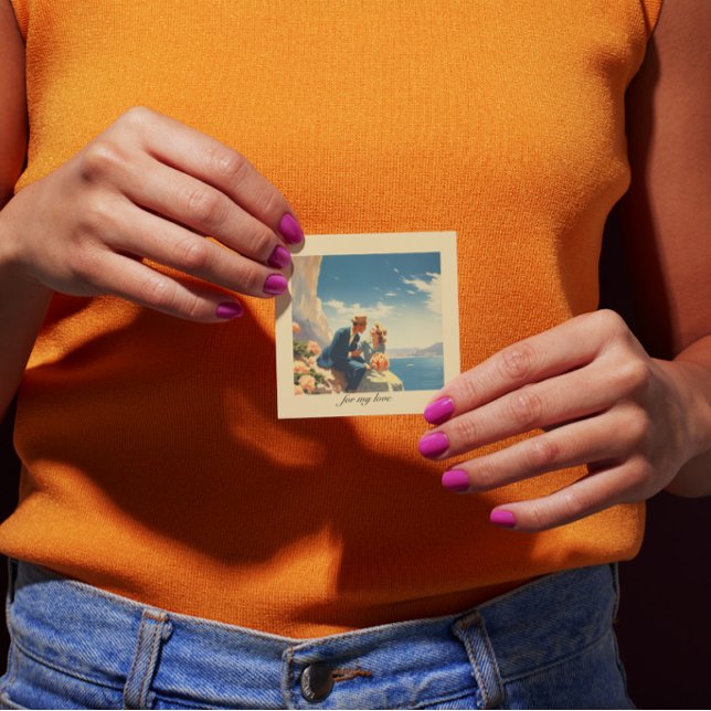 Vintage Travel Poster, Valentine customisable (Creator Uploaded)