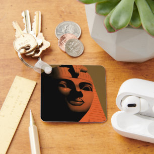 Vintage Travel Poster with Sphinx, Egypt, Africa Key Ring