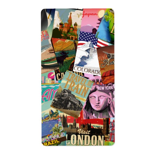 Vintage Travel Posters (Front)