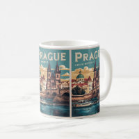 vintage travel prague czech republic gifts, boats