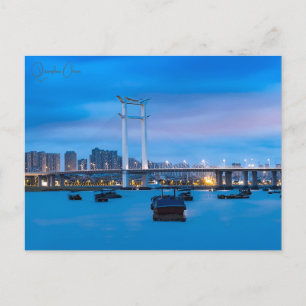 Vintage travel Quanzhou china chinese retro  Postcard