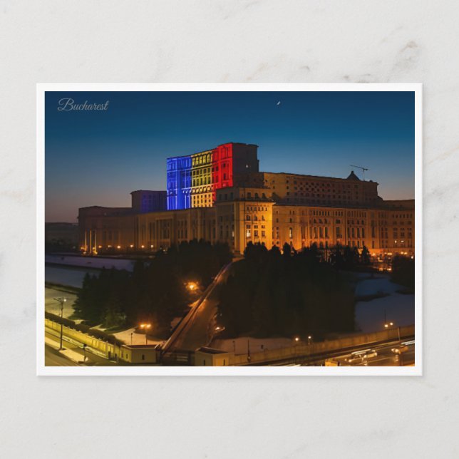 Vintage Travel Romania constanta bucharest Postcard (Front)