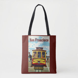Vintage Travel San Francisco USA bags