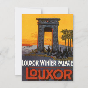 Vintage Travel to Cairo, Eygpt, Biplane Aeroplane Invitation