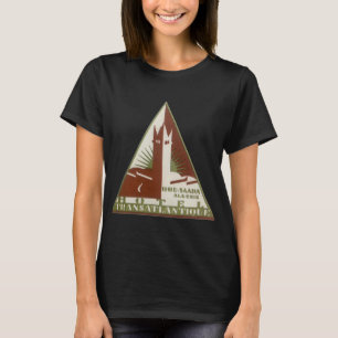 Vintage Travel, Trans Atlantique Hotel, Algeria T-Shirt
