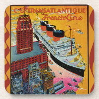 Vintage Travel - Transatlantic French Line