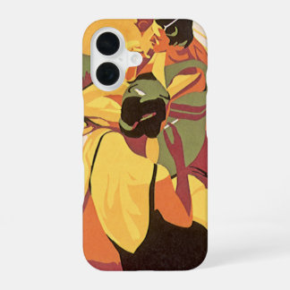 Vintage Travel, Vacation on a Cruise Ship iPhone 16 Case