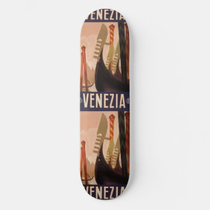 Vintage Travel Venice Italy skateboards