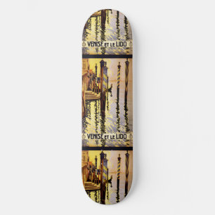 Vintage Travel Venice Italy skateboards