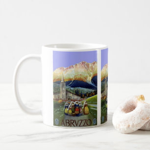 Vintage Travel, Women of Abruzzo, Italy Coffee Mug