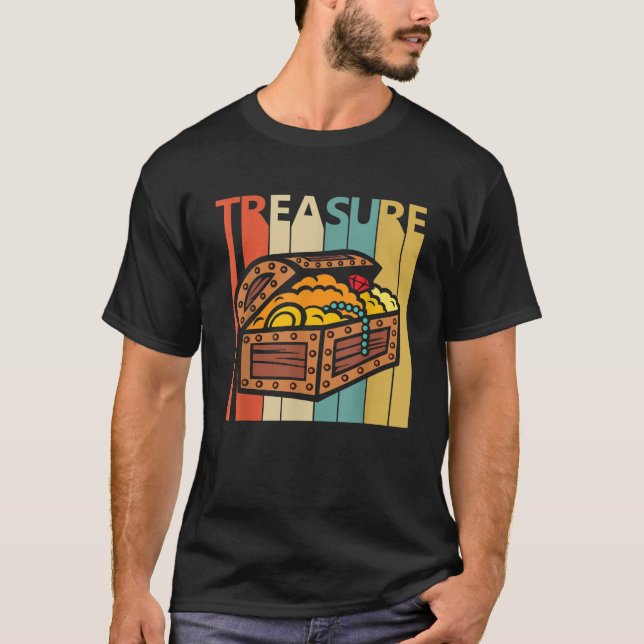 Vintage Treasure Chest  T-Shirt (Front)