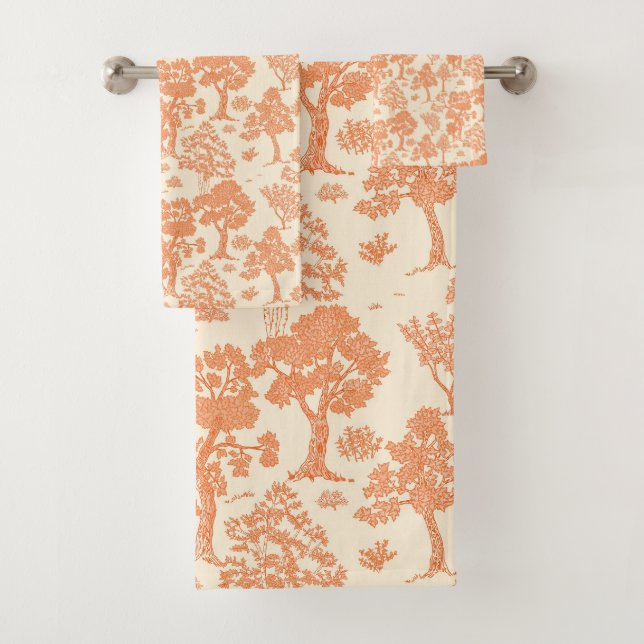 Vintage Tree Bath Towel Set (Insitu)