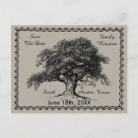 Vintage Tree Outdoor Rustic Family Reunion