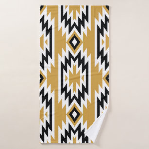 vintage trendy seamless decorative ethnic pattern. bath towel