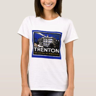 Vintage Trenton NJ Poster T-Shirt
