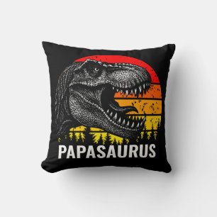 Vintage Trex Papasaurus Cushion