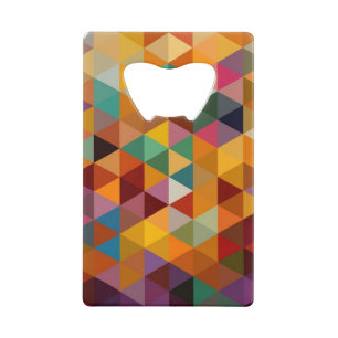 Vintage Triangles Pattern Background.